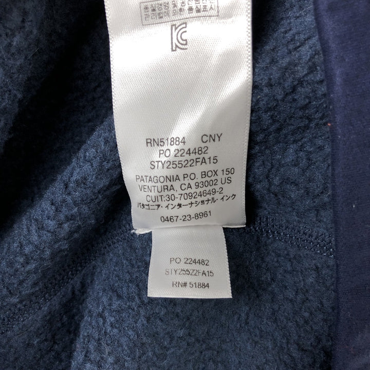 Patagonia Better Sweater 1 polyester navy blue type Vintage Second Hand