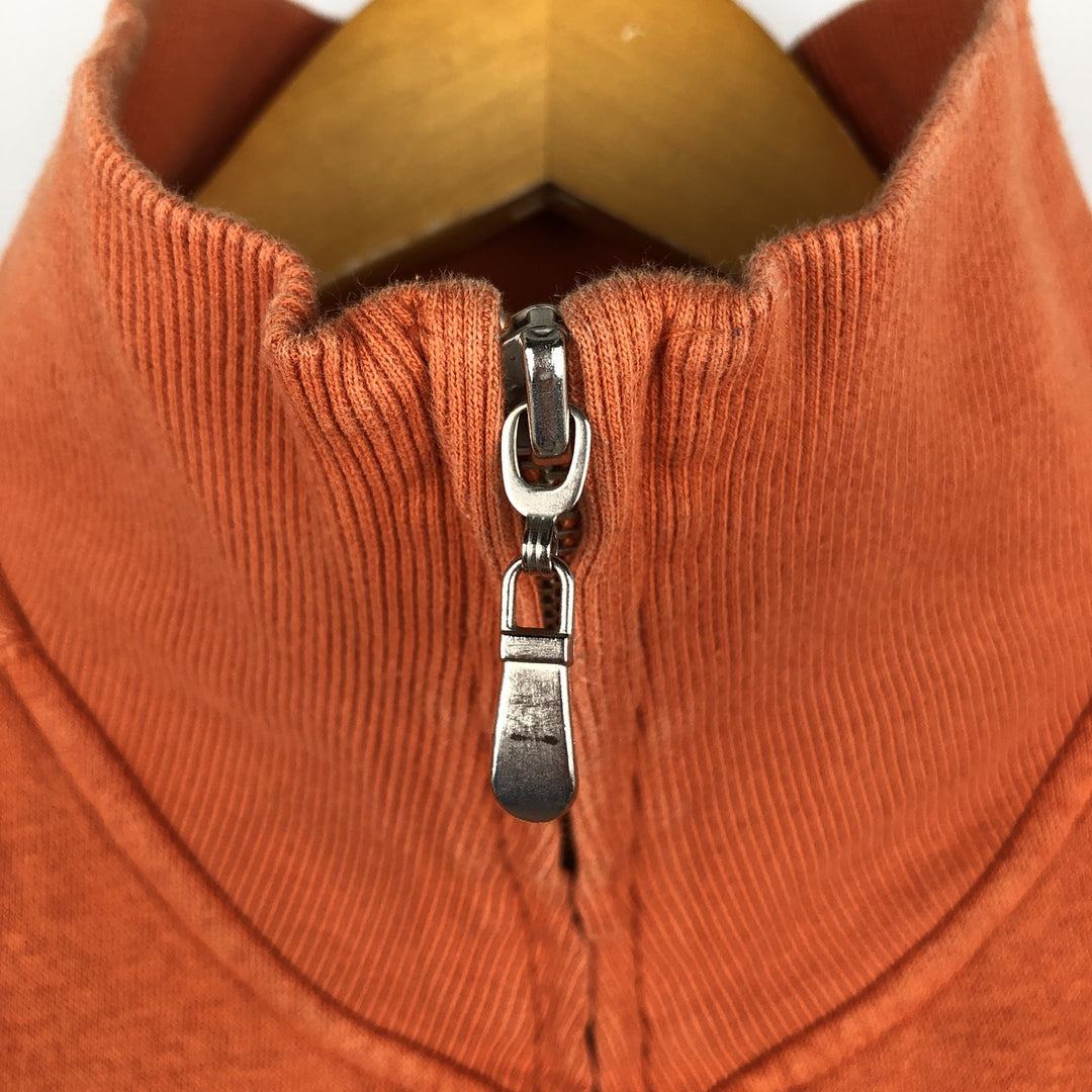 Harley-Davidson High-Neck Full-Zip Sweatshirt, Men's Size XL cotton orange type Vintage Second Hand