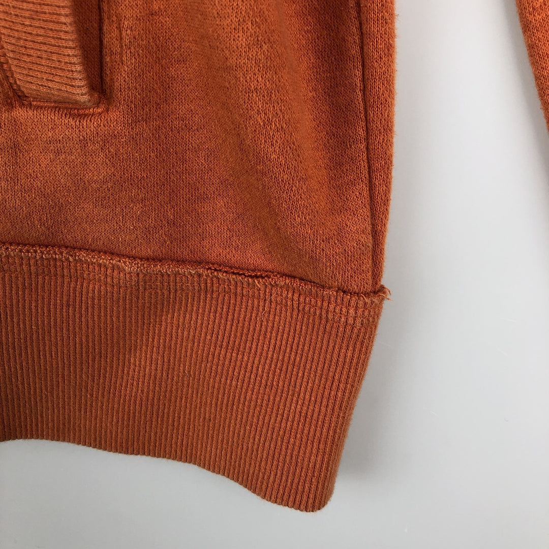 Harley-Davidson High-Neck Full-Zip Sweatshirt, Men's Size XL cotton orange type Vintage Second Hand