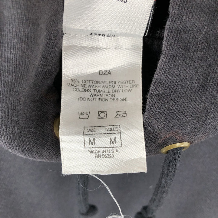 90'S Nike Sweatshirt Pullover Hoodie, Made in USA, Men's M Size, Vintage cotton black type Vintage Second Hand