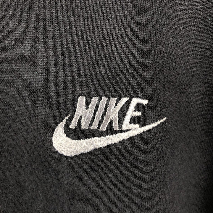 90'S Nike Sweatshirt Pullover Hoodie, Made in USA, Men's M Size, Vintage cotton black type Vintage Second Hand
