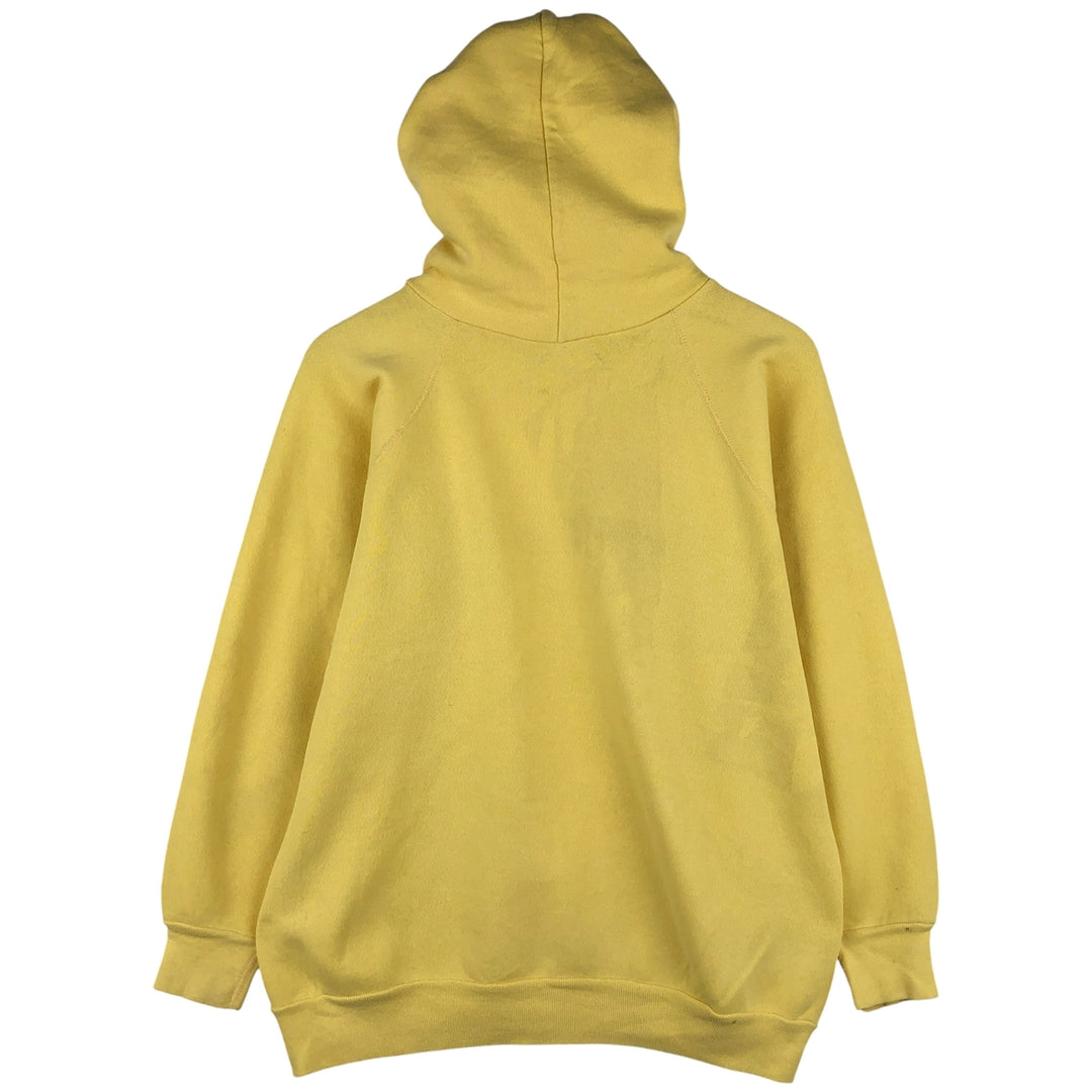 Vintage 1980'S Reebok pullover sweatshirt, made in the USA, size L, men's cotton yellow type Vintage Second Hand