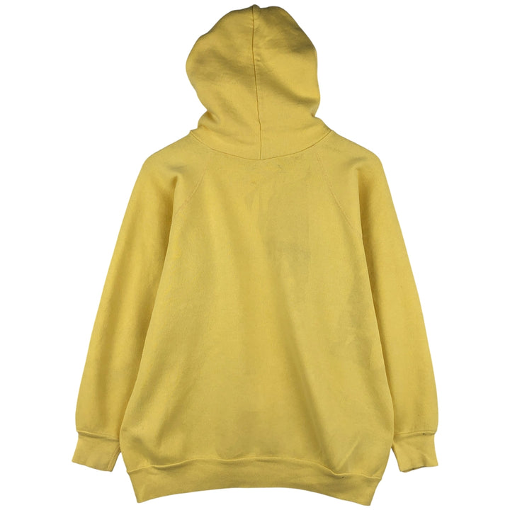 Vintage 1980'S Reebok pullover sweatshirt, made in the USA, size L, men's cotton yellow type Vintage Second Hand