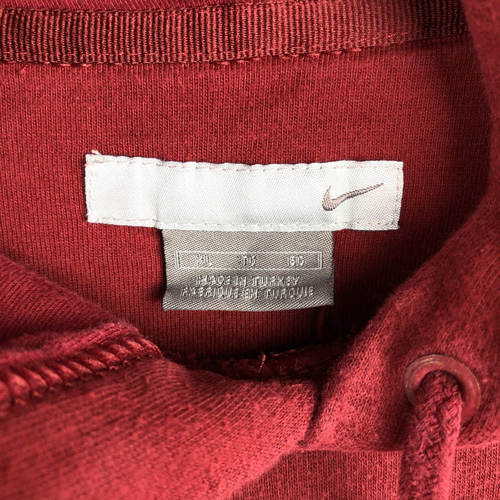 00'S Nike Sweat Pullover Hoodie Men's XL Size cotton red type Vintage Second Hand