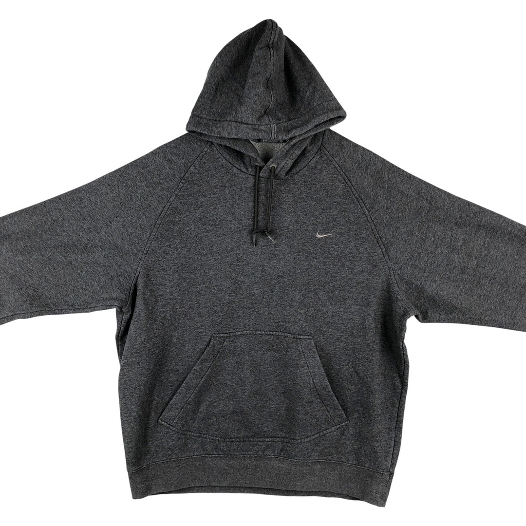 00'S Nike Sweat Pullover Hoodie Men's Size L cotton gray type Vintage Second Hand