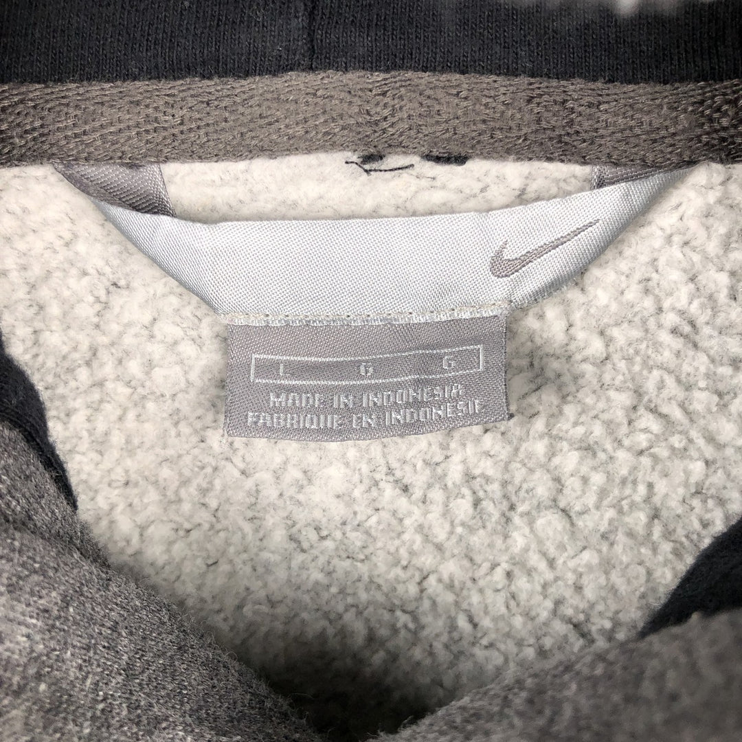 00'S Nike Sweat Pullover Hoodie Men's Size L cotton gray type Vintage Second Hand