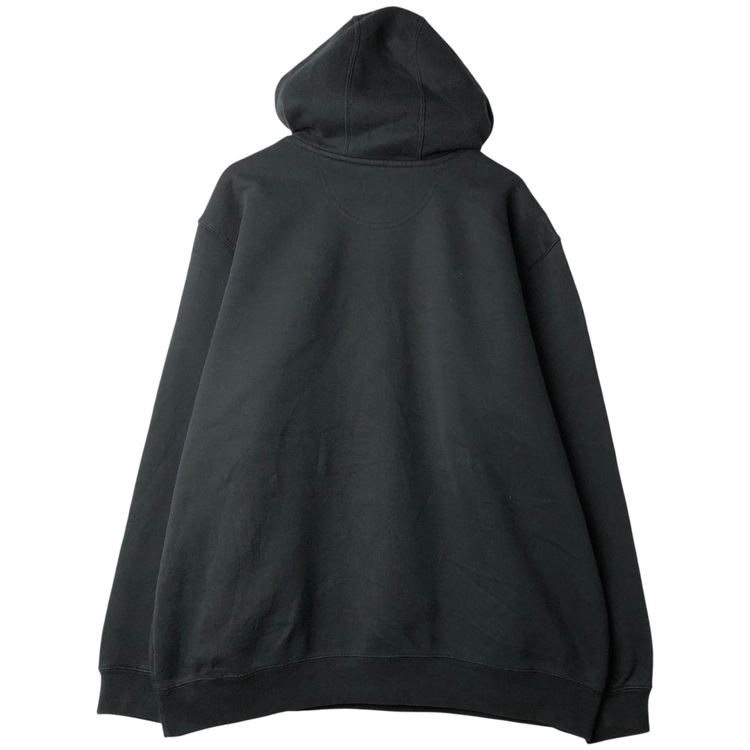 Carhartt ORIGINAL FIT sweatshirt pullover hoodie, men's XL size cotton black type Vintage Second Hand
