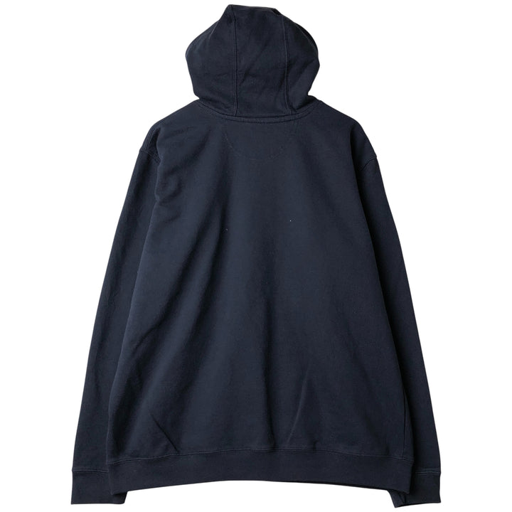 Carhartt Loose Fit ML Custom Advertising Pullover Hoodie, Men's Size L cotton Navy blue Vintage Second Hand
