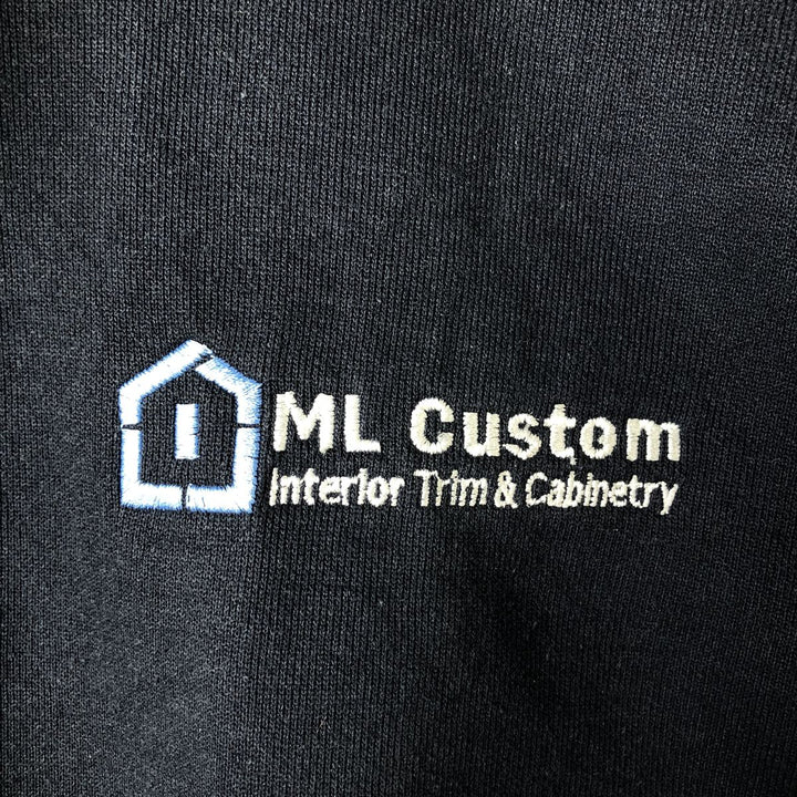 Carhartt Loose Fit ML Custom Advertising Pullover Hoodie, Men's Size L cotton Navy blue Vintage Second Hand