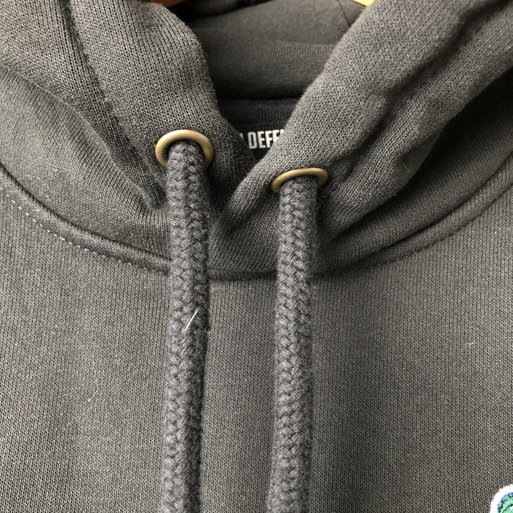 Carhartt Loose Fit College Character Sweatshirt Pullover Hoodie, Men's Size Small cotton black type Vintage Second Hand