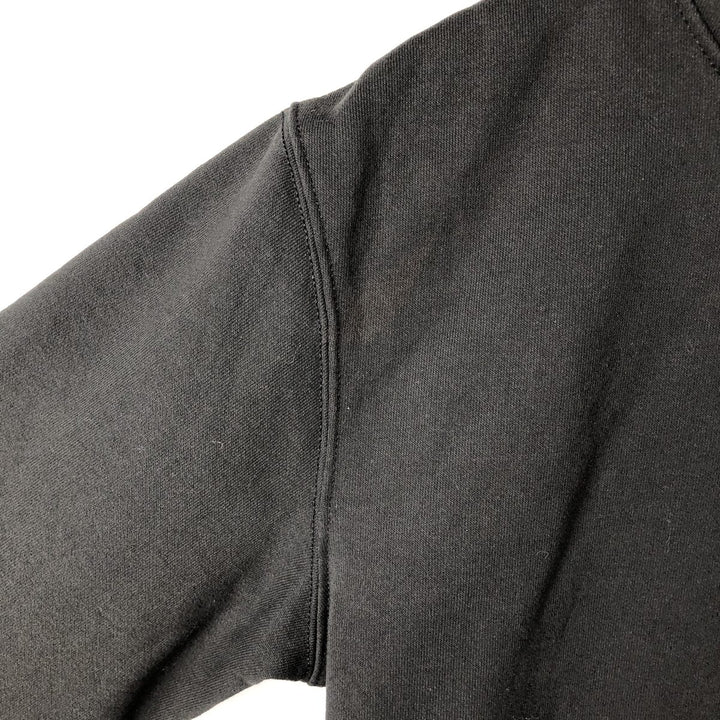 Carhartt Loose Fit College Character Sweatshirt Pullover Hoodie, Men's Size Small cotton black type Vintage Second Hand