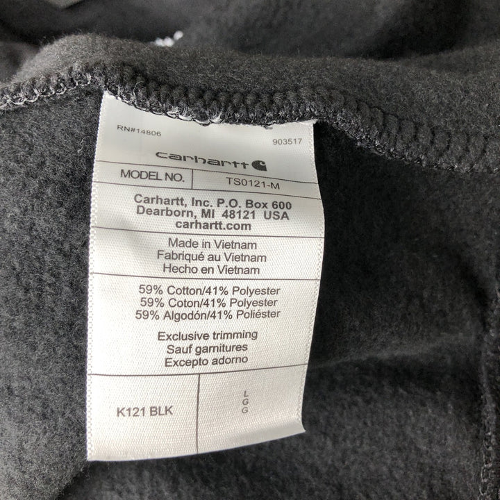 Carhartt Loose Fit Vector Advertising Pullover Hoodie, Men's Size L cotton black type Vintage Second Hand