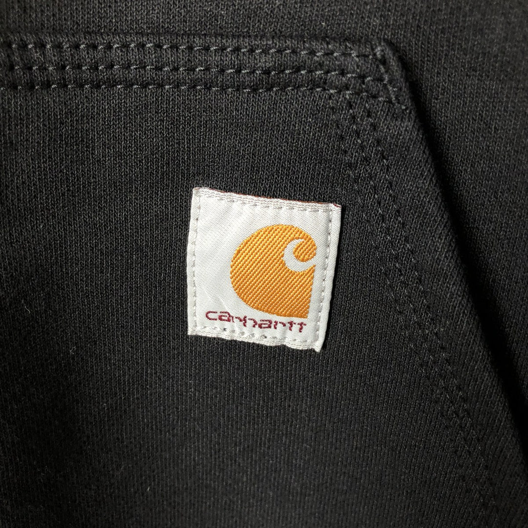 Carhartt Loose Fit Vector Advertising Pullover Hoodie, Men's Size L cotton black type Vintage Second Hand