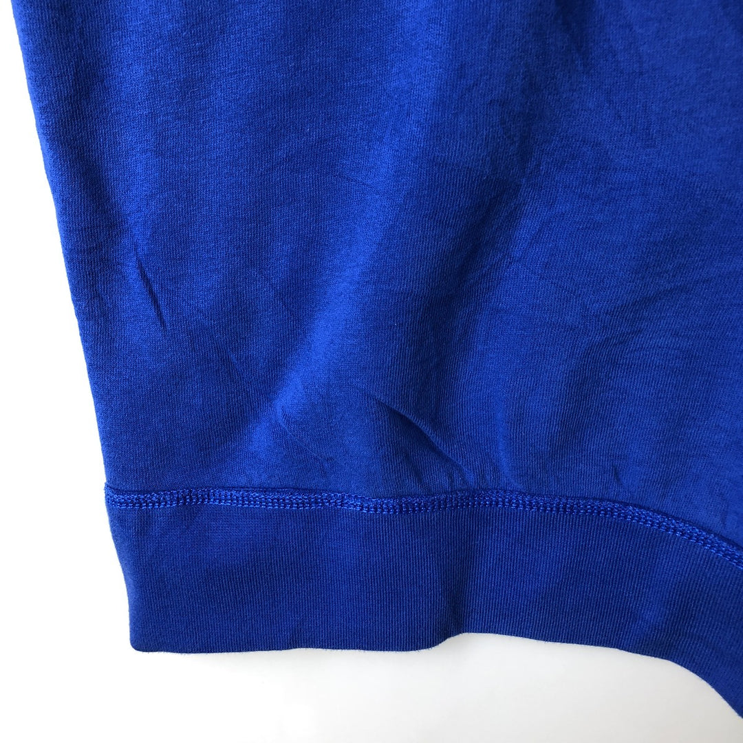Ralph Lauren POLO RALPH LAUREN PERFORMANCE sweatshirt pullover hoodie, men's size XL cotton blue type Vintage Second Hand