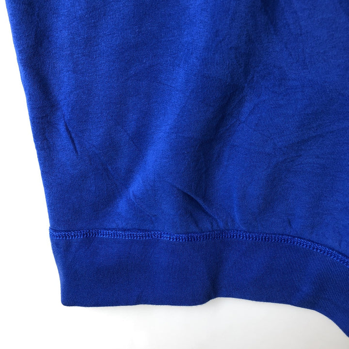 Ralph Lauren POLO RALPH LAUREN PERFORMANCE sweatshirt pullover hoodie, men's size XL cotton blue type Vintage Second Hand