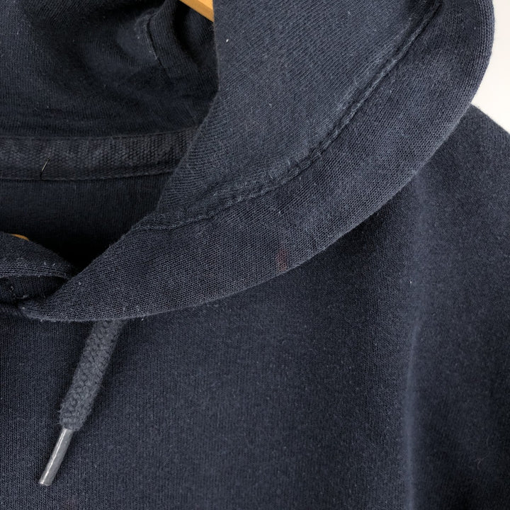 Carhartt ORIGINAL FIT sweatshirt pullover hoodie, men's size M cotton navy blue type Vintage Second Hand