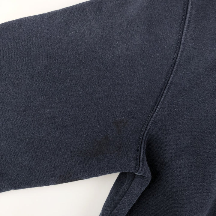 Carhartt ORIGINAL FIT sweatshirt pullover hoodie, men's size M cotton navy blue type Vintage Second Hand