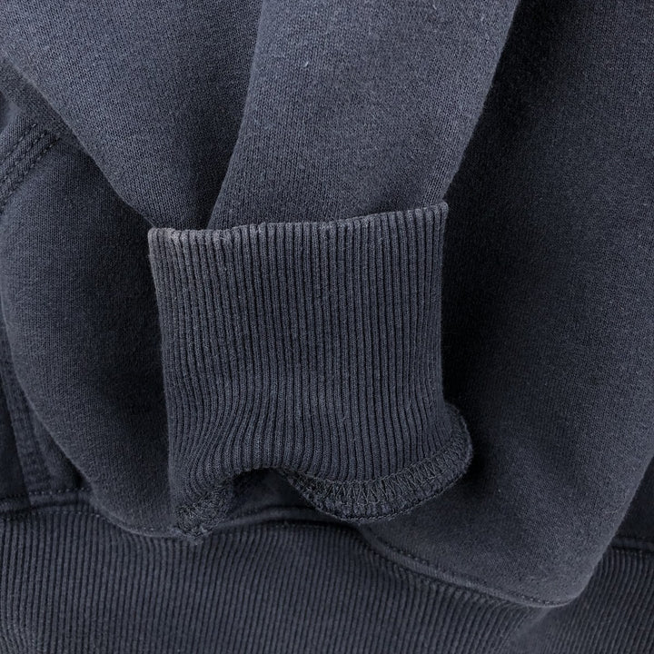 Carhartt ORIGINAL FIT sweatshirt pullover hoodie, men's size M cotton navy blue type Vintage Second Hand