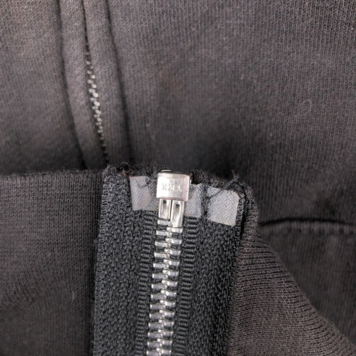 Harley-Davidson Full-Zip Hoodie, Men's Size Small cotton black type Vintage Second Hand
