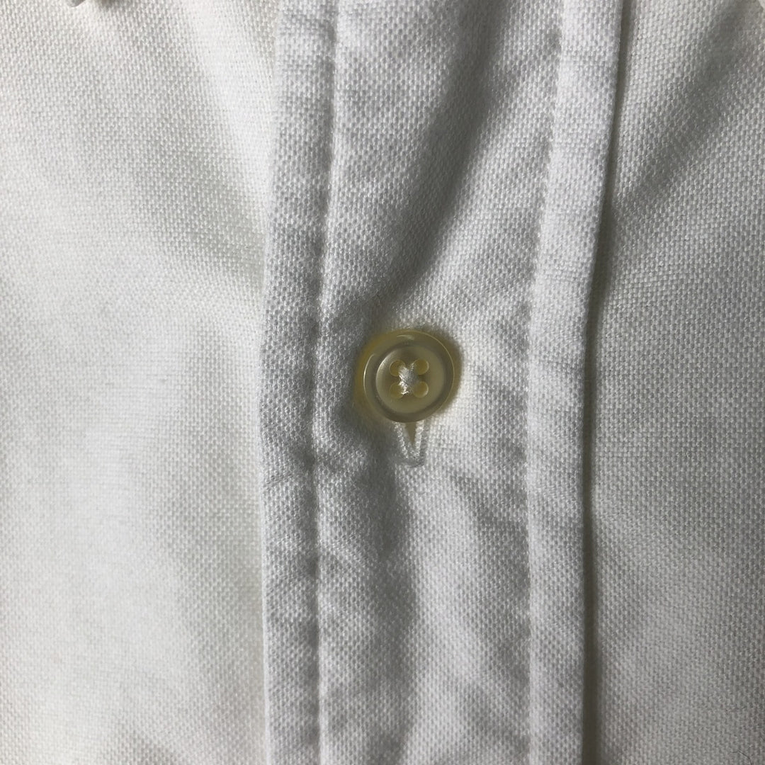 Ralph Lauren Classic Fit Long Sleeve Button Down Shirt Men's XL cotton white type Vintage Second Hand