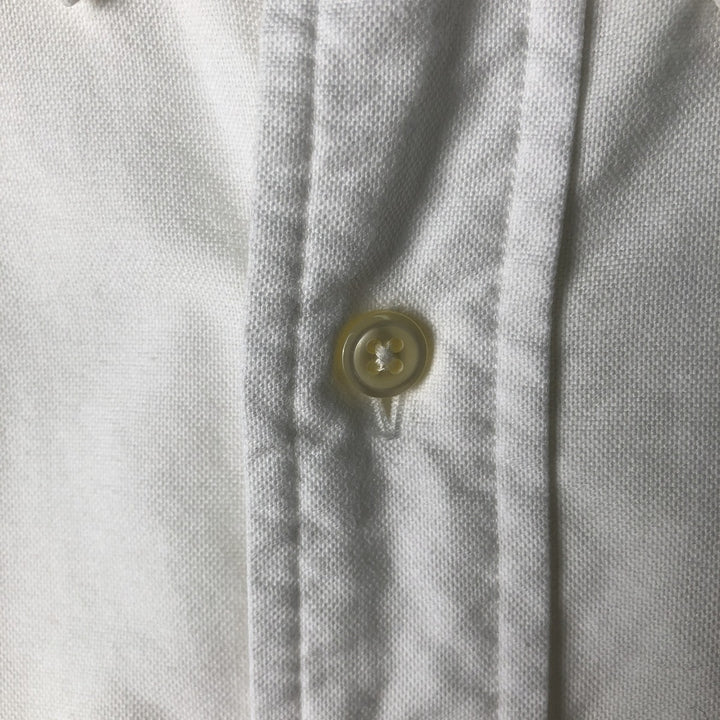 Ralph Lauren Classic Fit Long Sleeve Button Down Shirt Men's XL cotton white type Vintage Second Hand