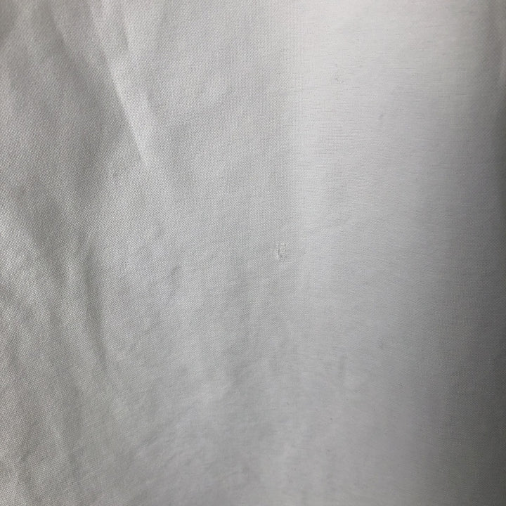 Ralph Lauren YARMOUTH long sleeve button down shirt, men's size L cotton white type Vintage Second Hand