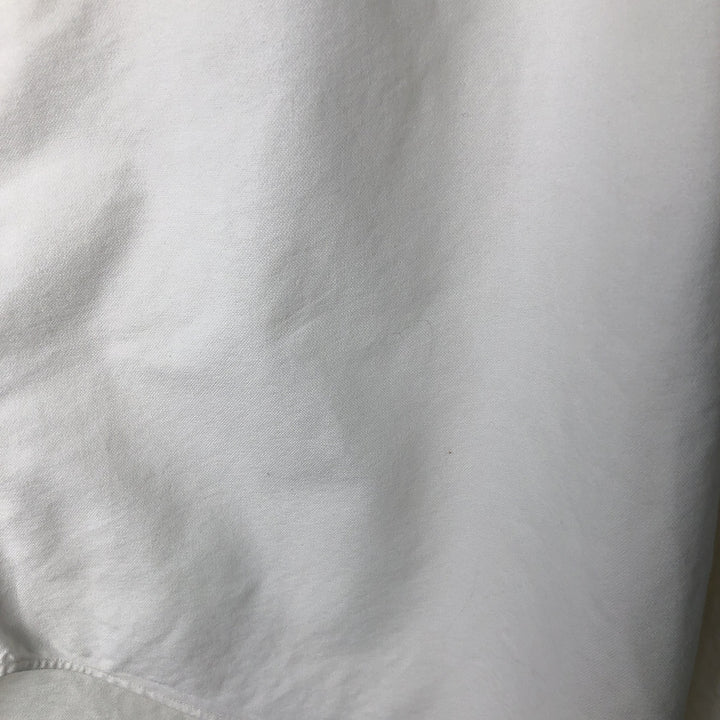 Ralph Lauren YARMOUTH long sleeve button down shirt, men's size L cotton white type Vintage Second Hand