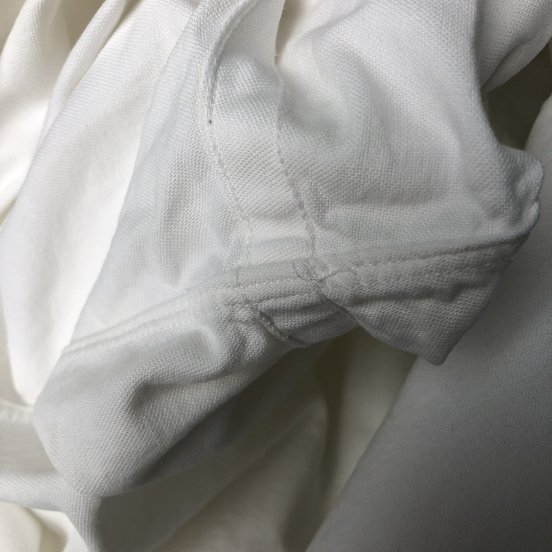 Ralph Lauren long sleeve button down shirt, men's size M cotton white type Vintage Second Hand