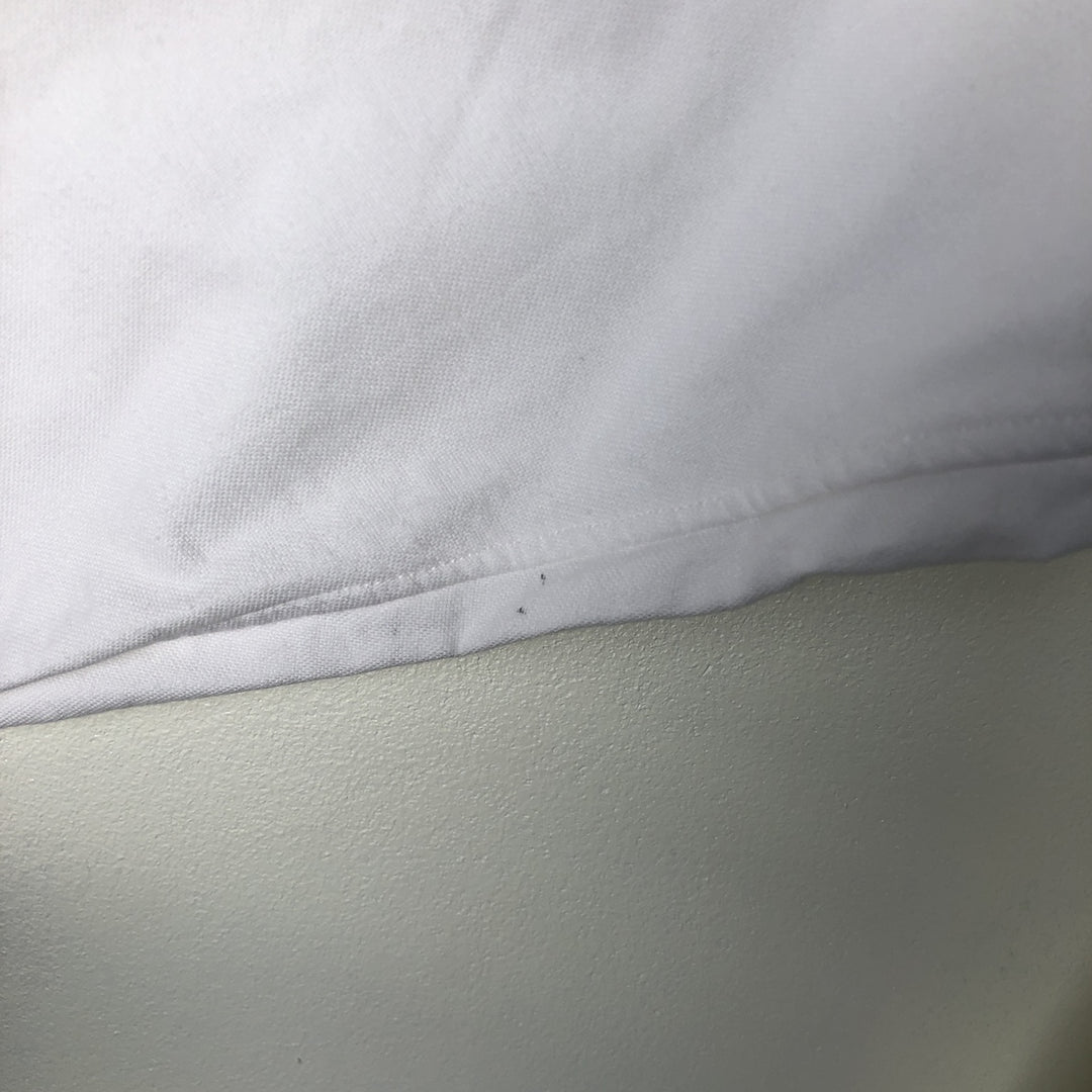 Ralph Lauren YARMOUTH long sleeve button down shirt, men's size L cotton white type Vintage Second Hand