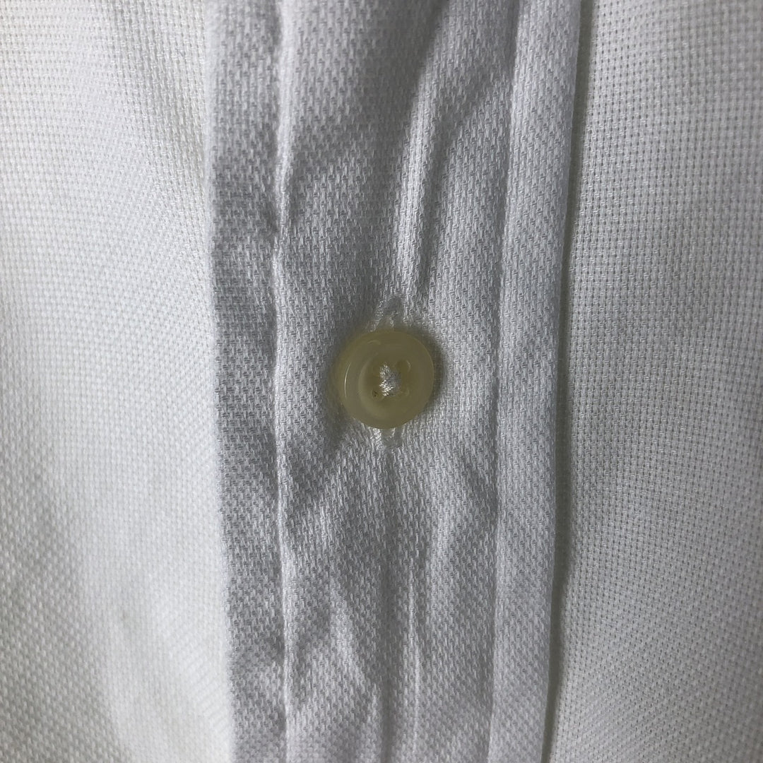 Ralph Lauren POLO by Ralph Lauren PHILIP long-sleeved cotton shirt with cuffs, men's size L cotton white type Vintage Second Hand