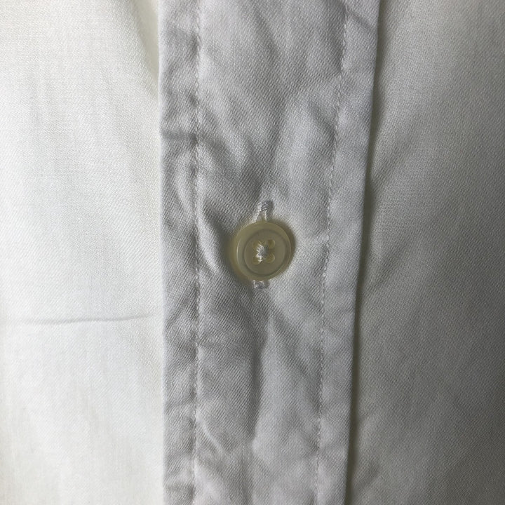 Ralph Lauren YARMOUTH long sleeve button down shirt, men's XL size cotton white type Vintage Second Hand