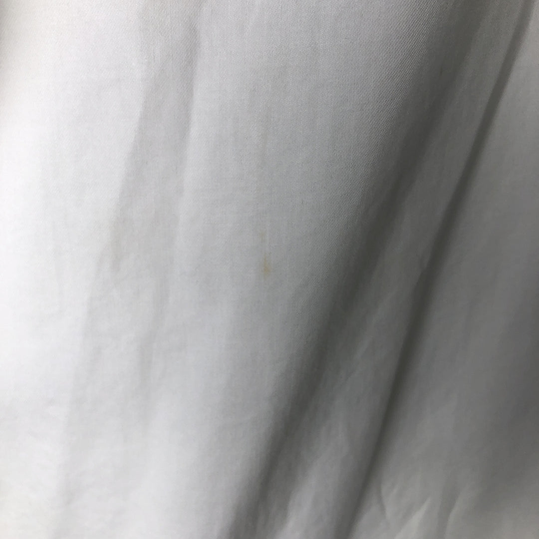 Ralph Lauren YARMOUTH long sleeve button down shirt, men's XL size cotton white type Vintage Second Hand