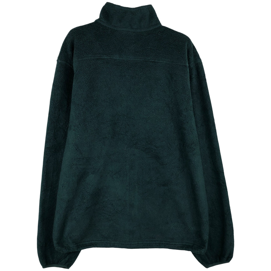 Vintage LL Bean fleece jacket from the 1980'S to 1990s, made in the USA, size M. polyester green type Vintage Second Hand