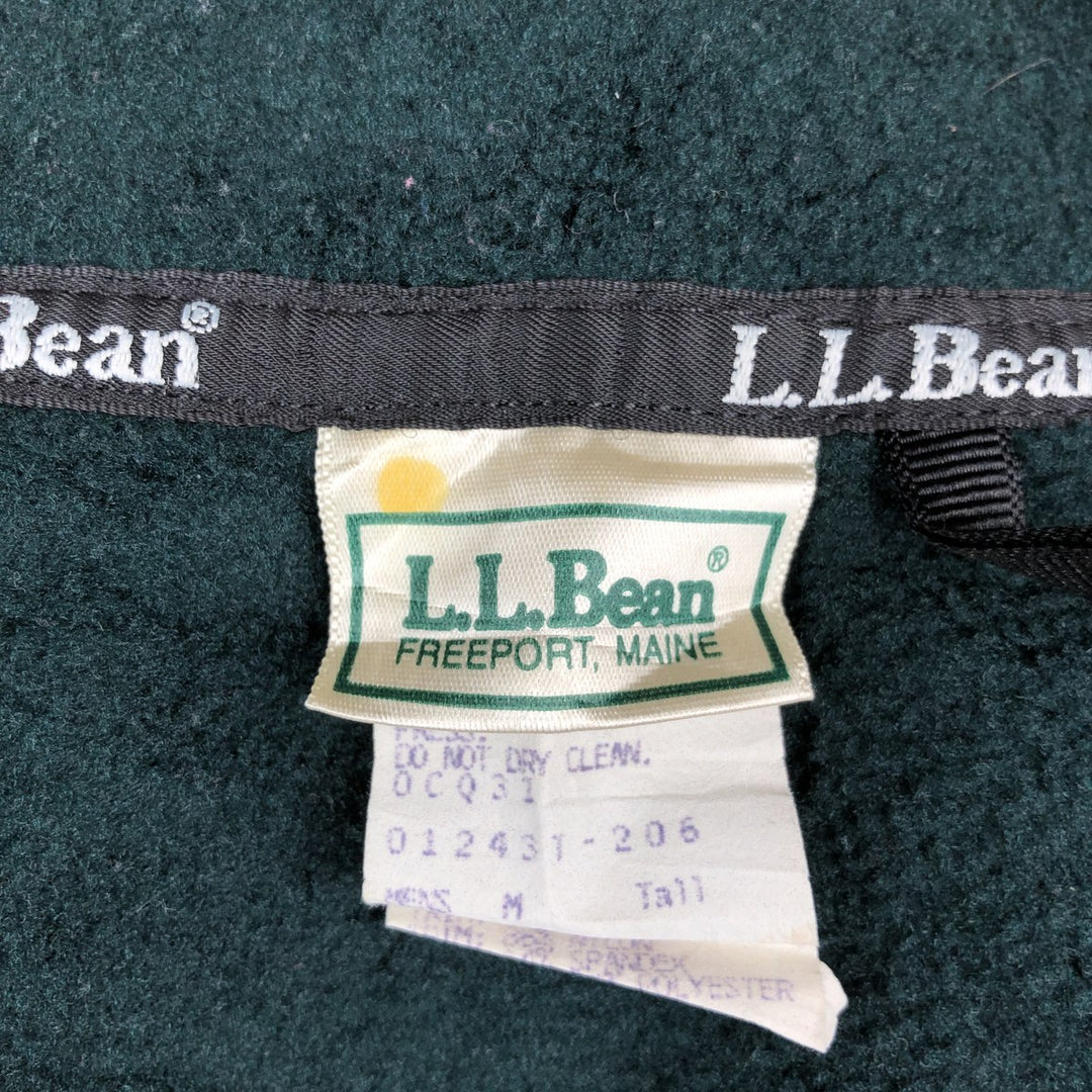 Vintage LL Bean fleece jacket from the 1980'S to 1990s, made in the USA, size M. polyester green type Vintage Second Hand