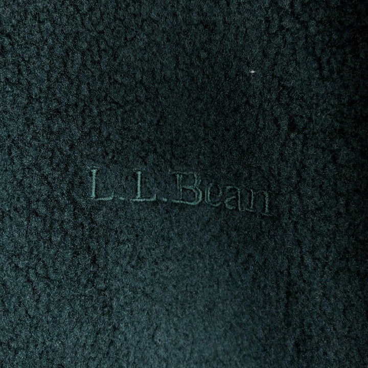 Vintage LL Bean fleece jacket from the 1980'S to 1990s, made in the USA, size M. polyester green type Vintage Second Hand
