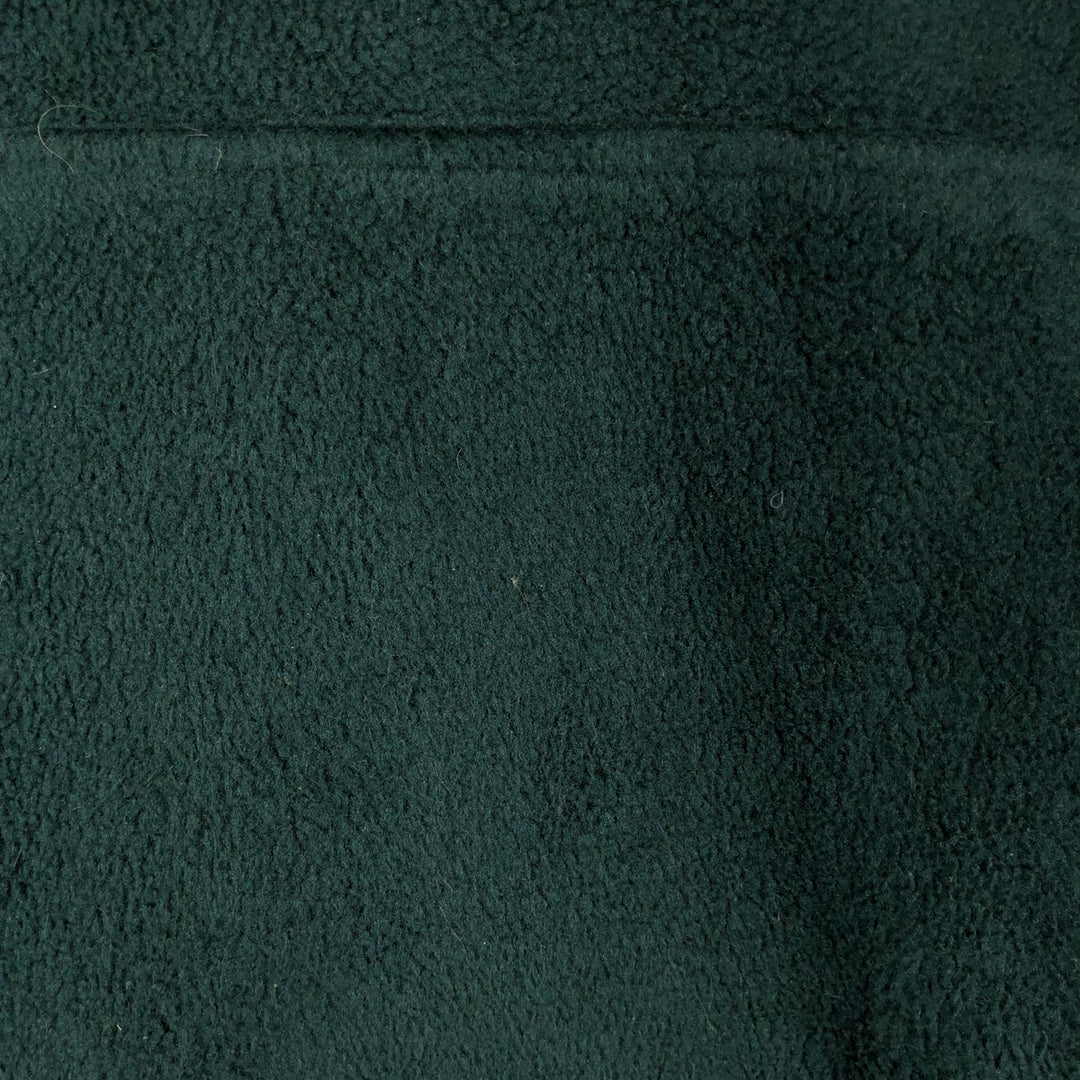 1990'S LL Bean Fleece Jacket, Men's XL, Vintage unclear green type Vintage Second Hand