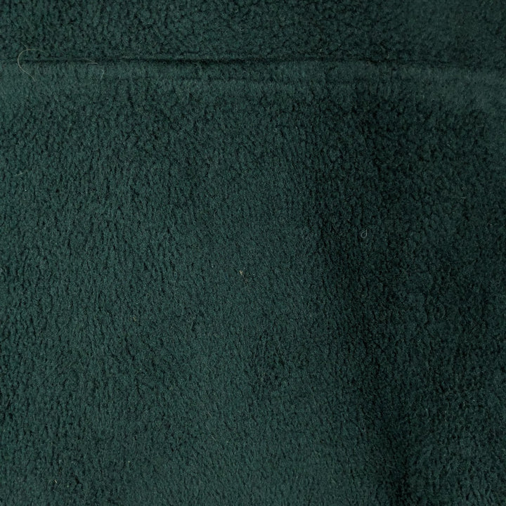 1990'S LL Bean Fleece Jacket, Men's XL, Vintage unclear green type Vintage Second Hand