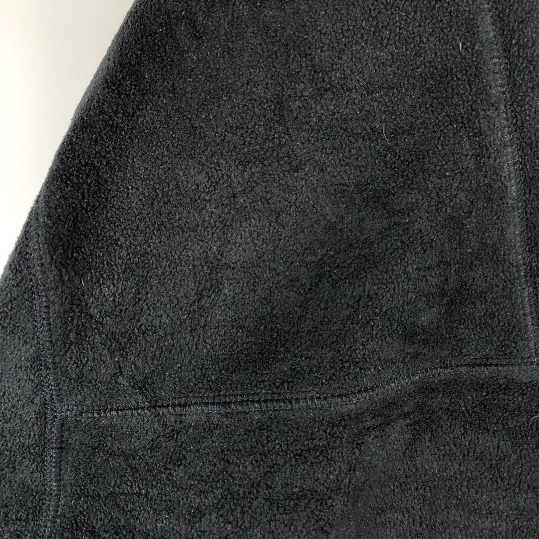 90'S Adidas Fleece Jacket, Men's Size L, Vintage polyester black type Vintage Second Hand
