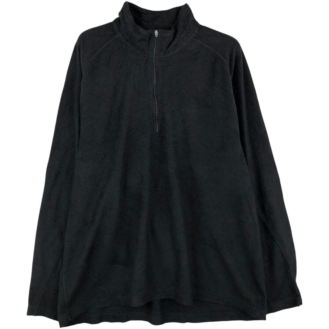 2000'S Patagonia CAPILENE 25251F7 Half-Zip Fleece Pullover, Men's XL polyester black type Vintage Second Hand
