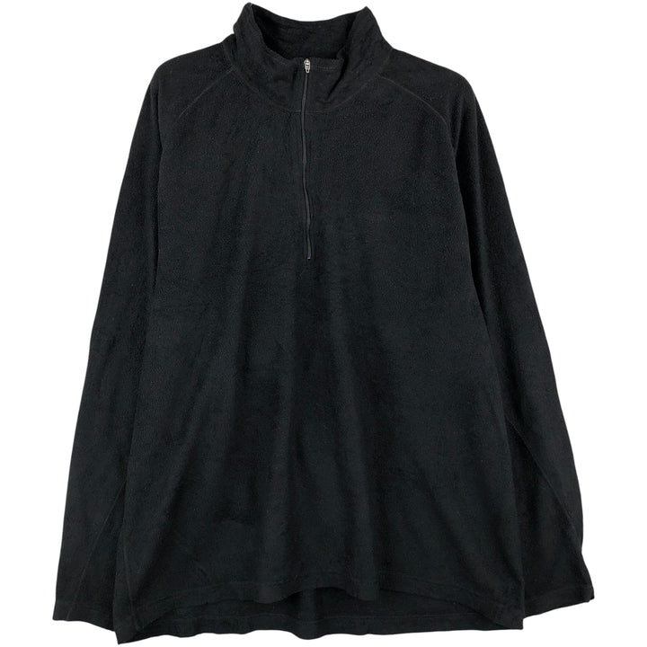 2000'S Patagonia CAPILENE 25251F7 Half-Zip Fleece Pullover, Men's XL polyester black type Vintage Second Hand