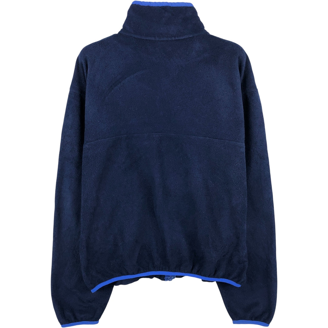 1990'S LL Bean Fleece Jacket, Men's XL, Vintage unclear navy blue type Vintage Second Hand