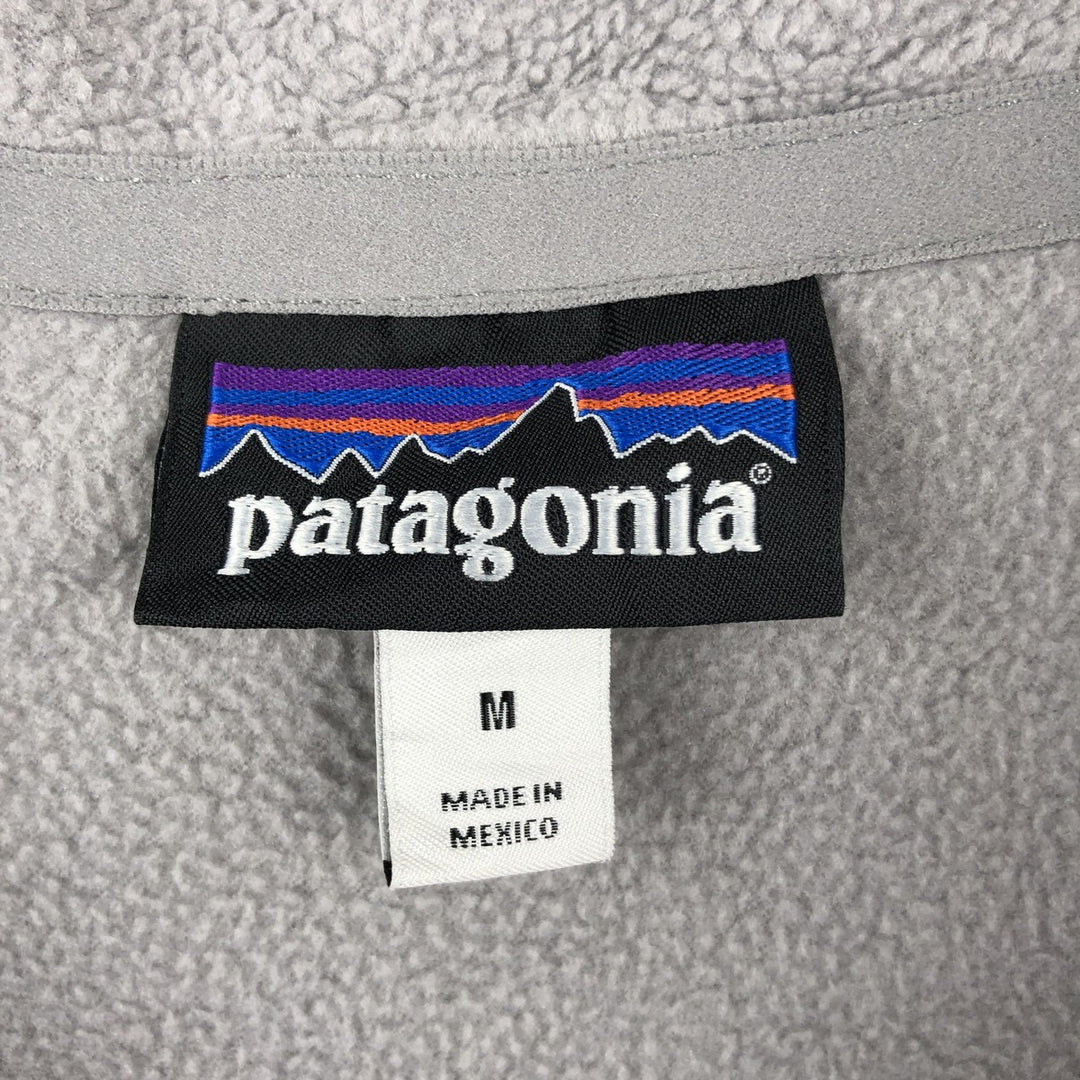 Patagonia Micro D Pullover 26175FA15 Half-Zip Fleece Pullover, Men's Medium polyester gray type Vintage Second Hand