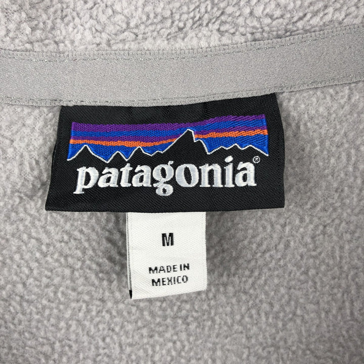 Patagonia Micro D Pullover 26175FA15 Half-Zip Fleece Pullover, Men's Medium polyester gray type Vintage Second Hand