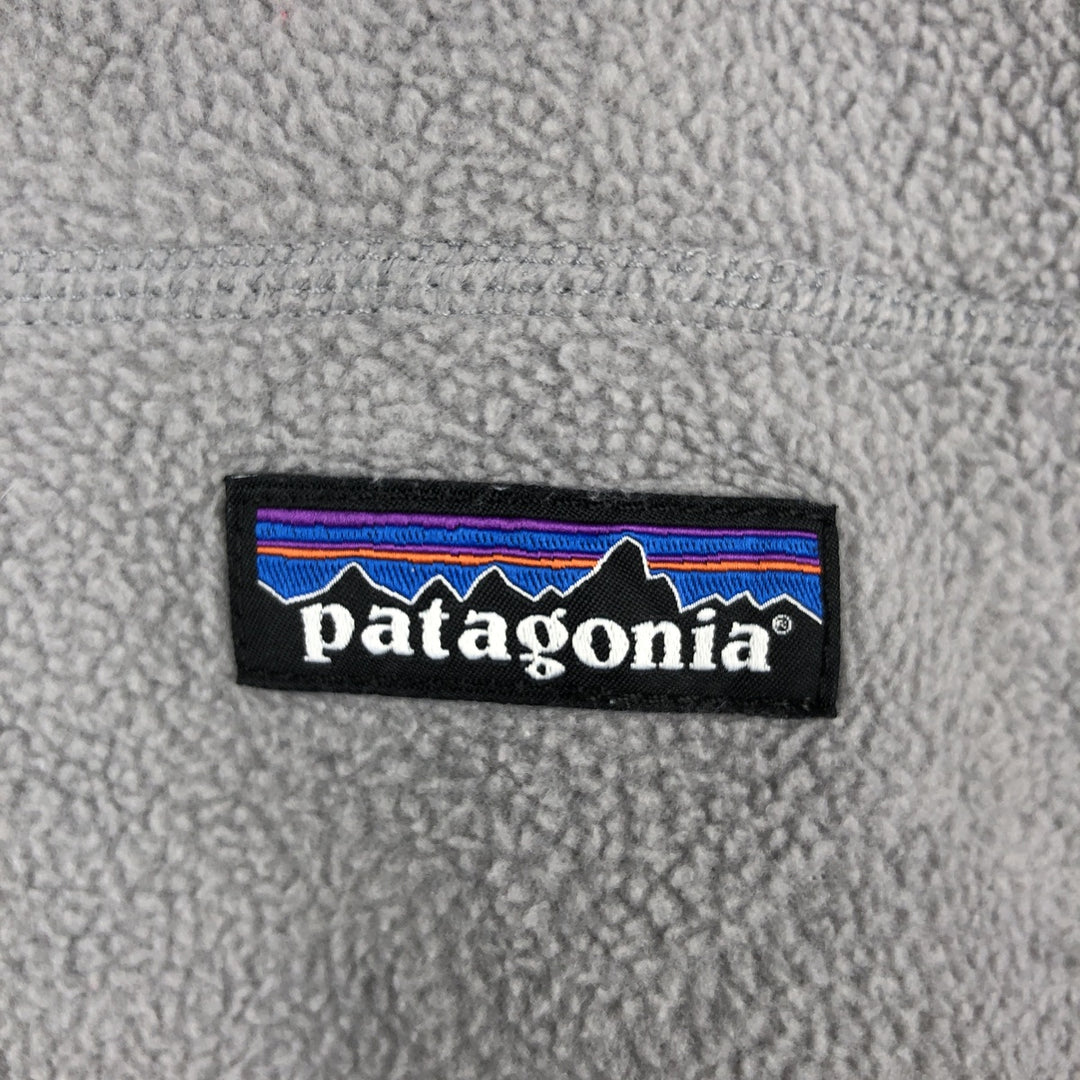Patagonia Micro D Pullover 26175FA15 Half-Zip Fleece Pullover, Men's Medium polyester gray type Vintage Second Hand
