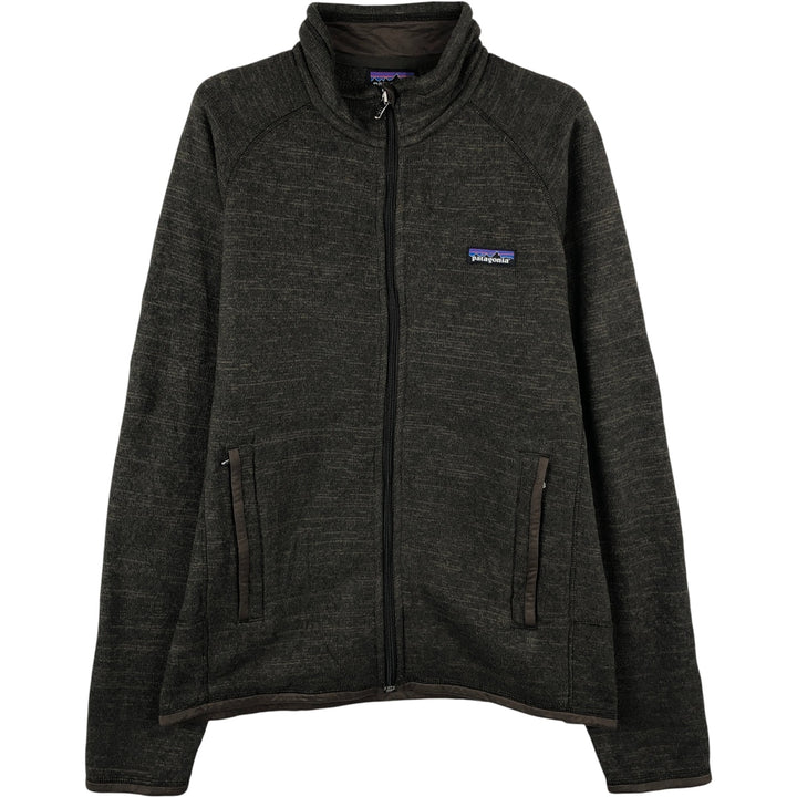 Patagonia Better Sweater Jacket 25526FA14 Fleece Jacket, Men's Size Small polyester brown type Vintage Second Hand