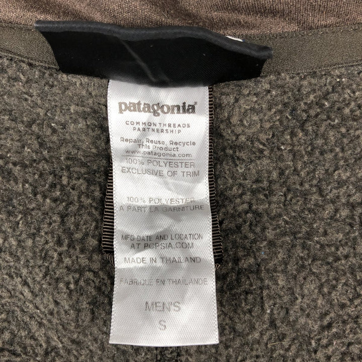Patagonia Better Sweater Jacket 25526FA14 Fleece Jacket, Men's Size Small polyester brown type Vintage Second Hand