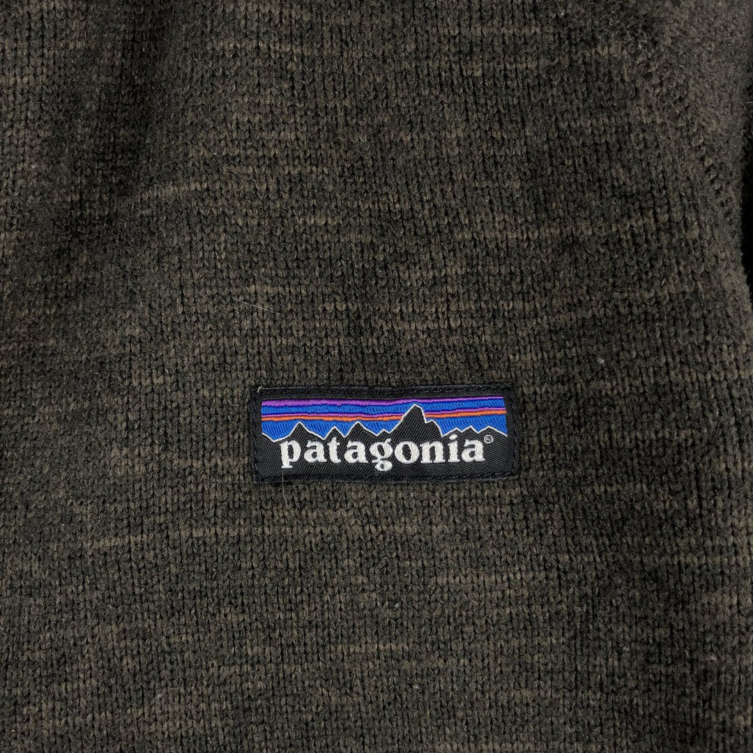 Patagonia Better Sweater Jacket 25526FA14 Fleece Jacket, Men's Size Small polyester brown type Vintage Second Hand