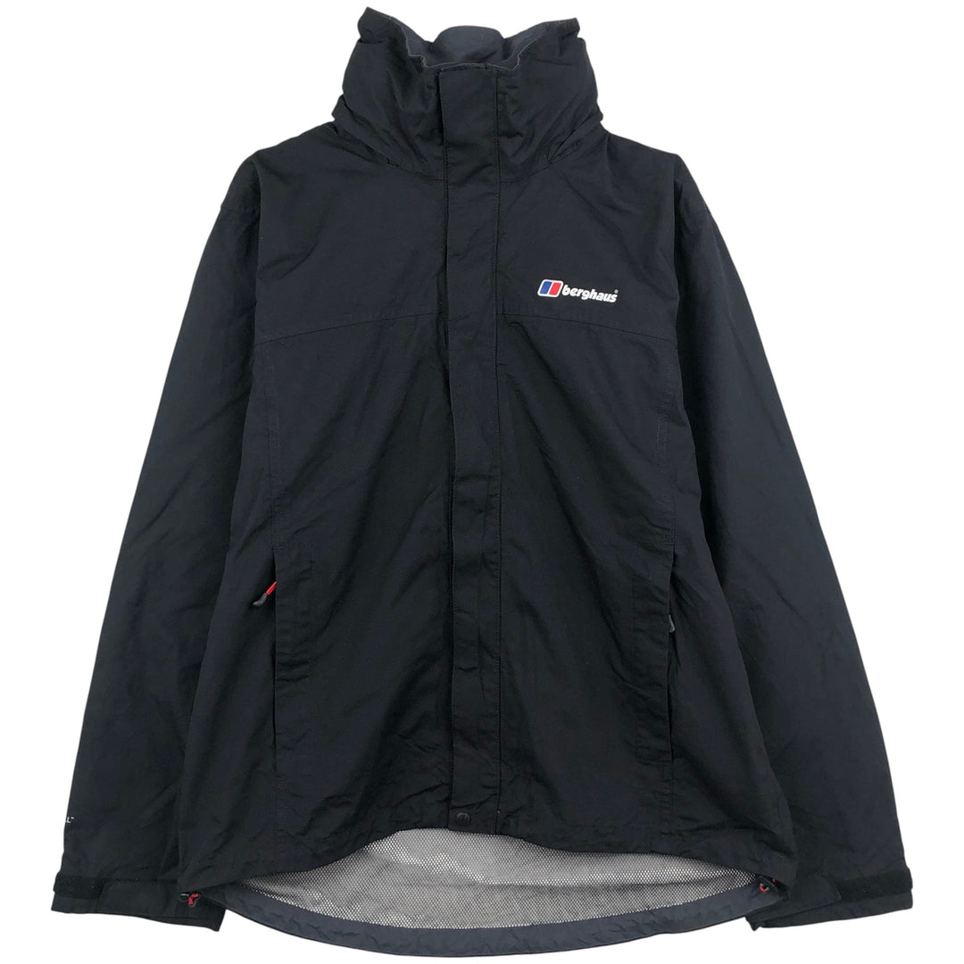 Berghaus Mountain Jacket, Shell Jacket, Men's Size M polyamide black type Vintage Second Hand