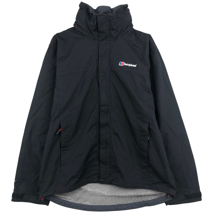 Berghaus Mountain Jacket, Shell Jacket, Men's Size M polyamide black type Vintage Second Hand