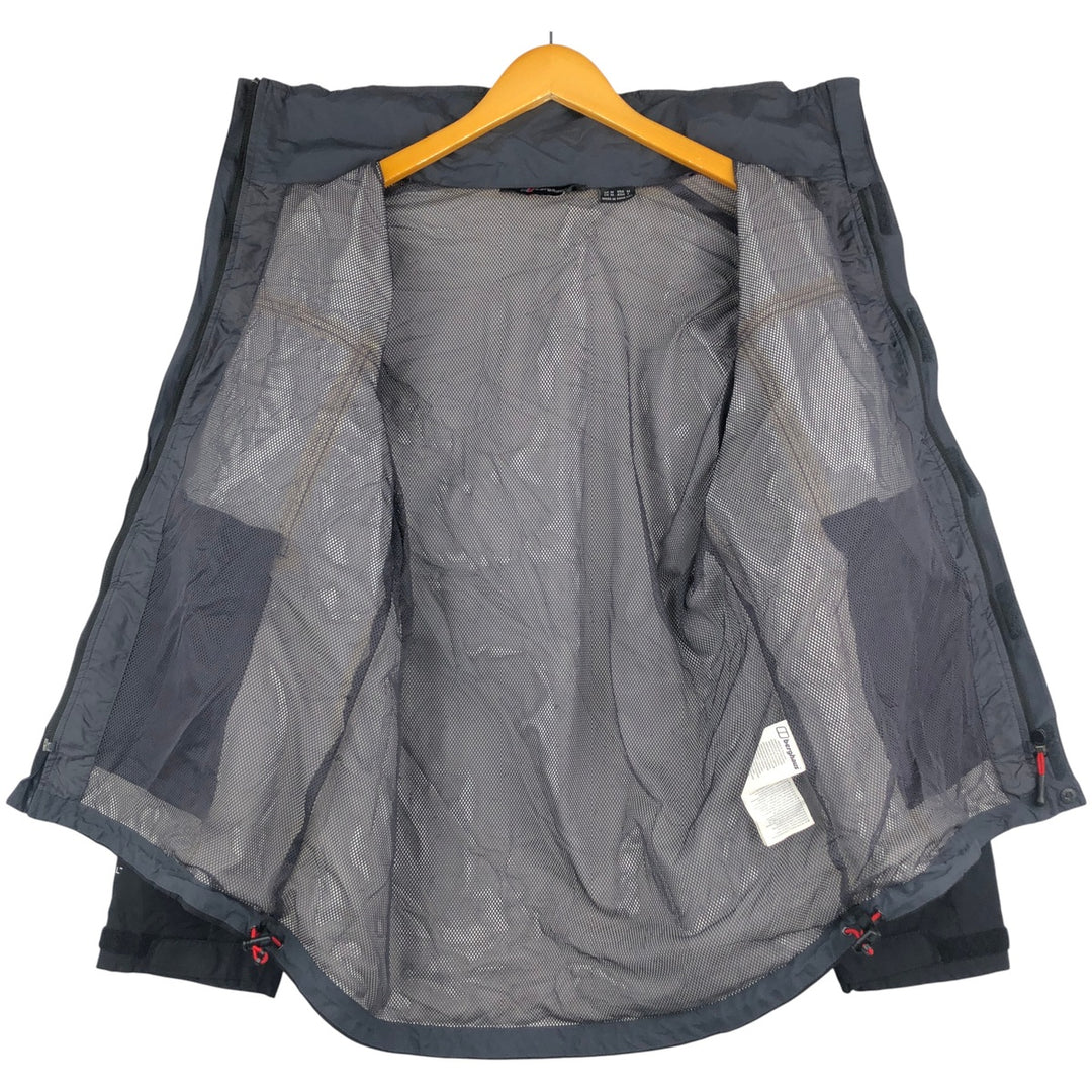 Berghaus Mountain Jacket, Shell Jacket, Men's Size M polyamide black type Vintage Second Hand